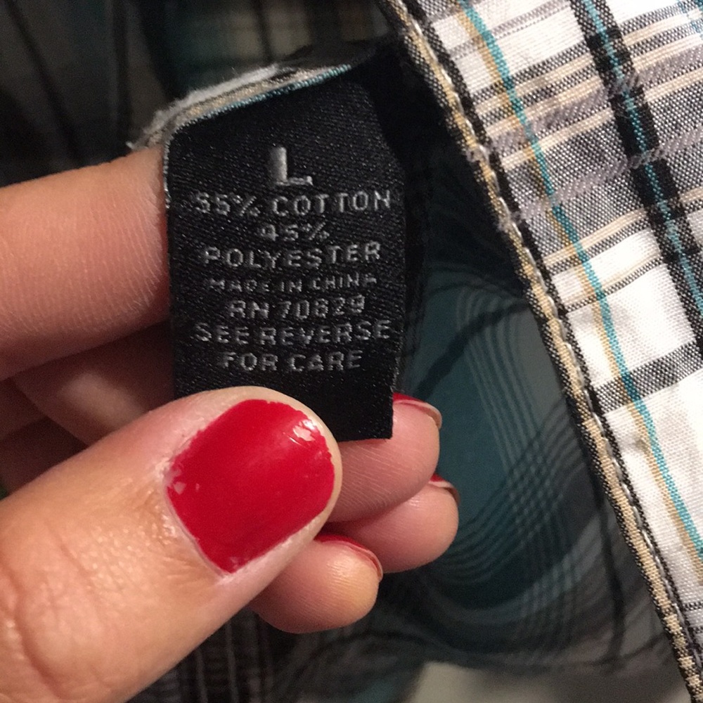 Men’s Carbon button up - Picture 4 of 4